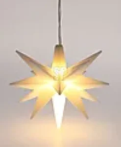 Star ledlys 120mm hvit