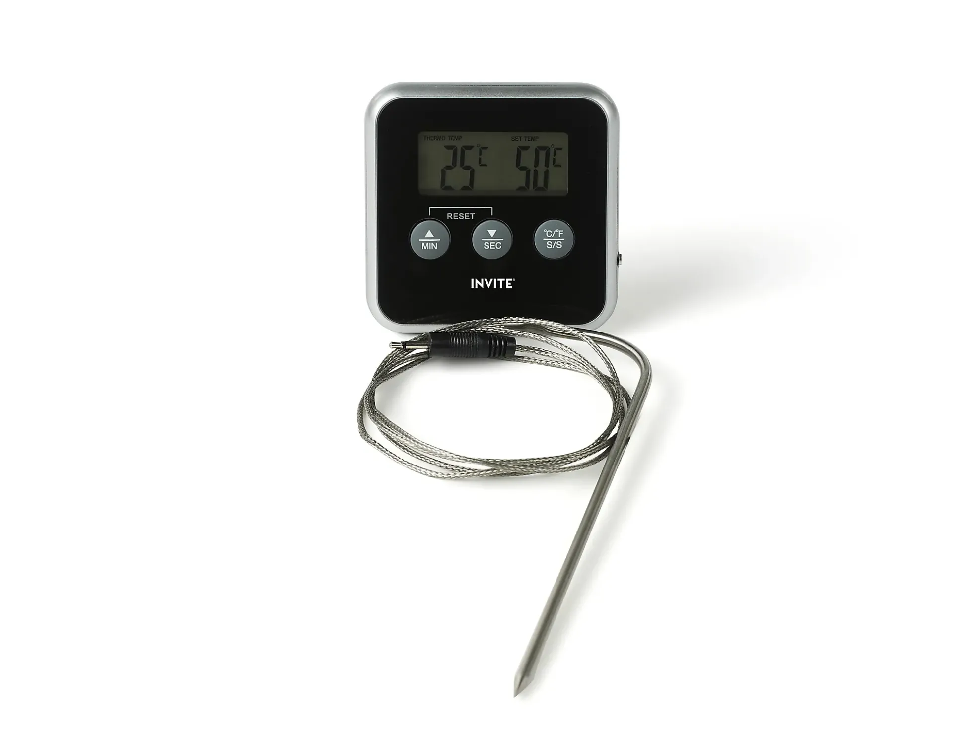 Steketermometer elektrisk med timer