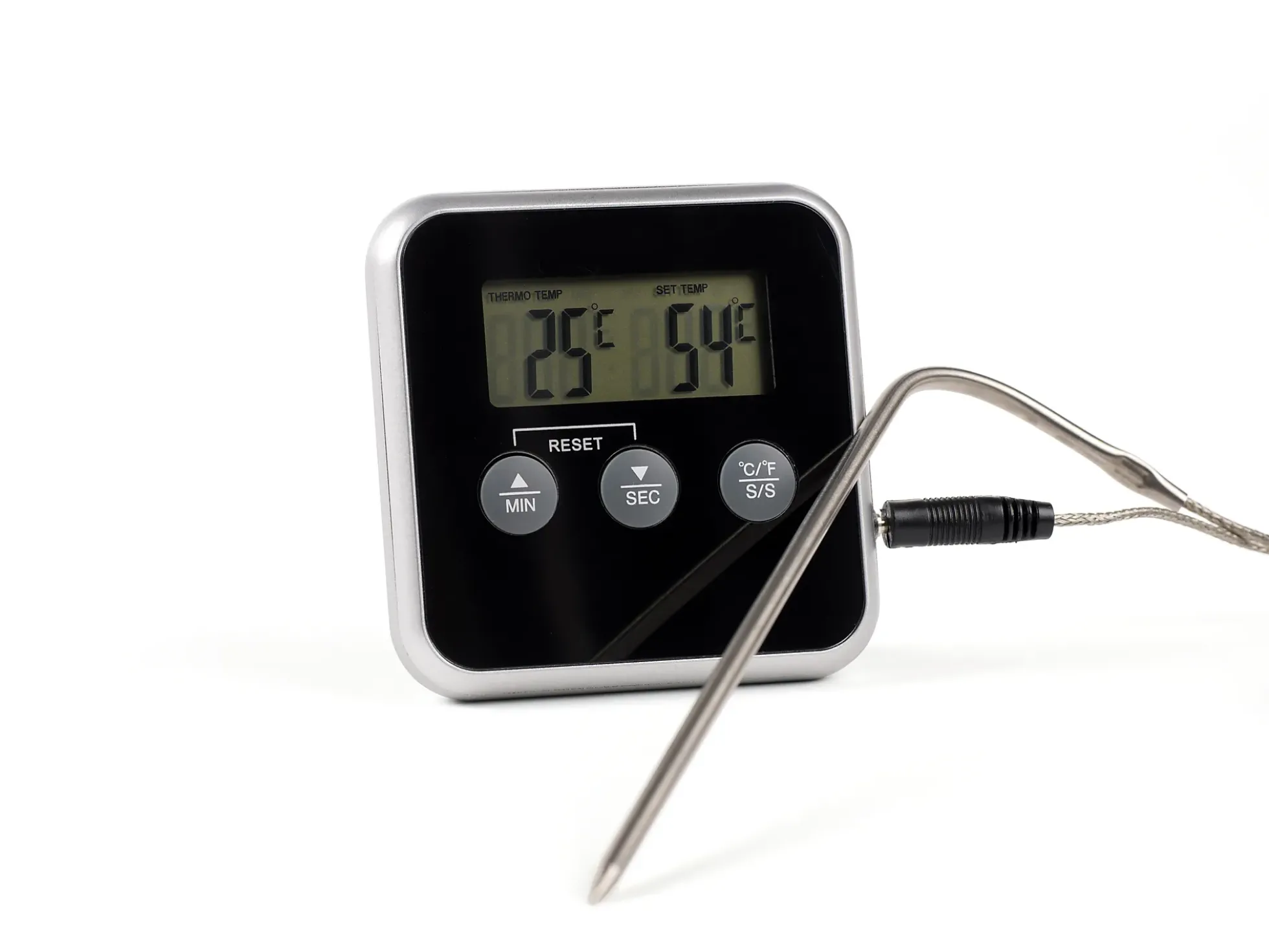 Steketermometer elektrisk med timer