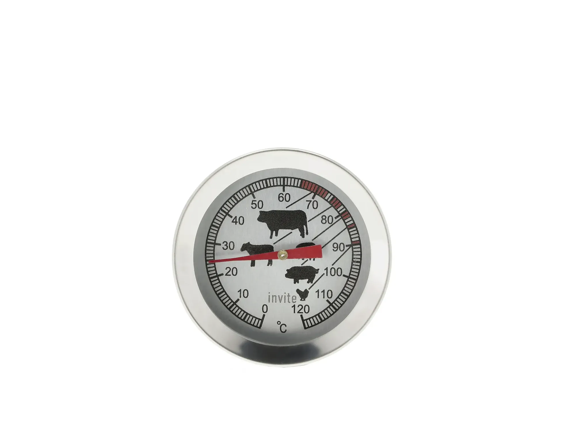Steketermometer Metall Rustfritt Stål