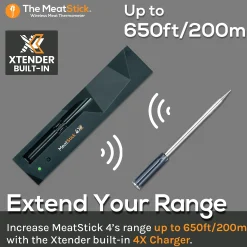 Steketermometer trådløst meatstick 4x sett