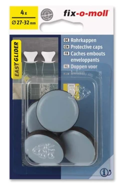 Stolbenhylse for glatte gulv og tepper easyglider 27-32mm 4stk