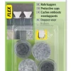 Stolbenhylse med filt transparent 18-21mm