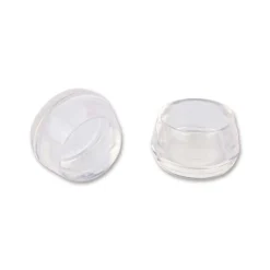 Stolbenhylse soft for glatte gulv og tepper transparent 25mm