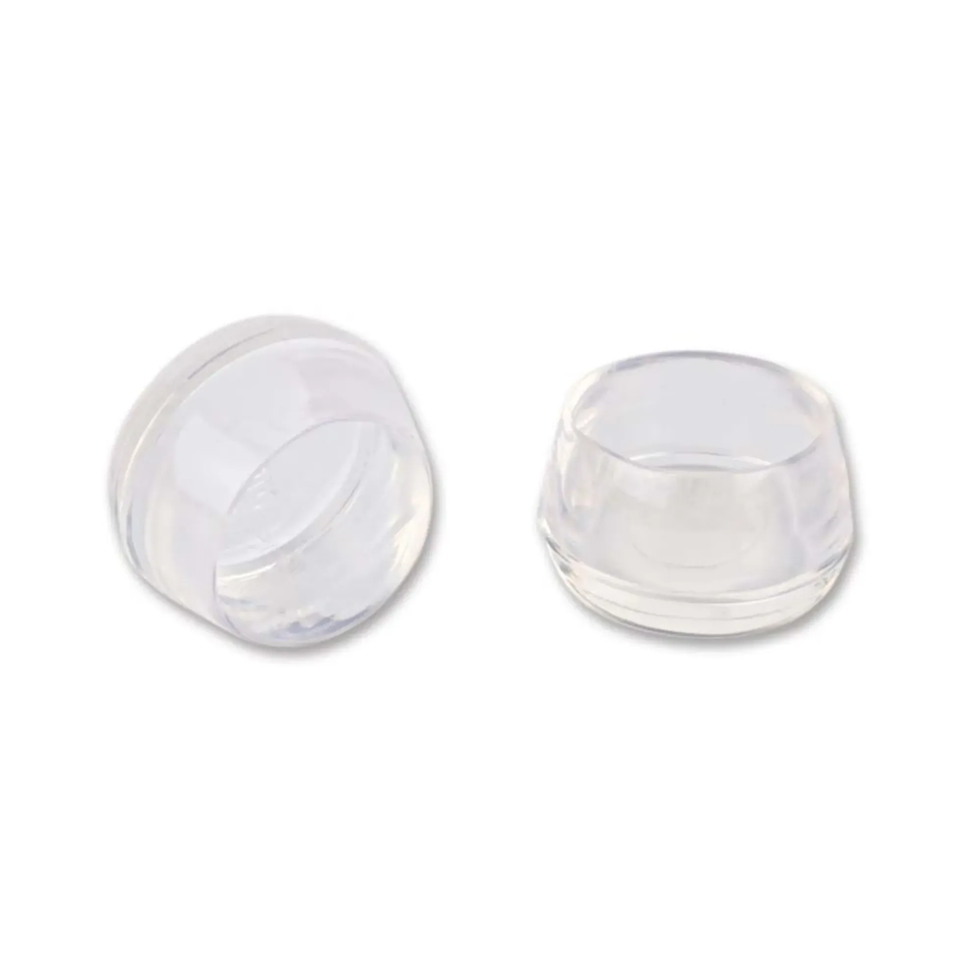 Stolbenhylse soft for glatte gulv og tepper transparent 25mm