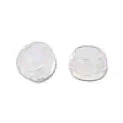 Stolbenhylse soft for glatte gulv og tepper transparent 25mm