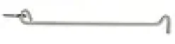 Stormkrok 3442 hvit 260mm
