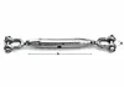 Strekkfisk gaffel 1478-6 elforsinket 110mm