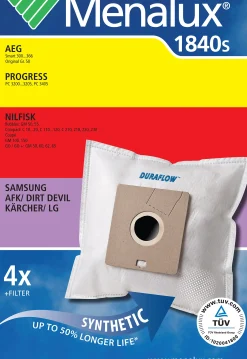 STØVSUGERPOSE 1840 4STK