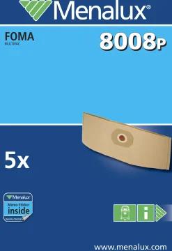 STØVSUGERPOSE MULTIVAC 8008P 3STK