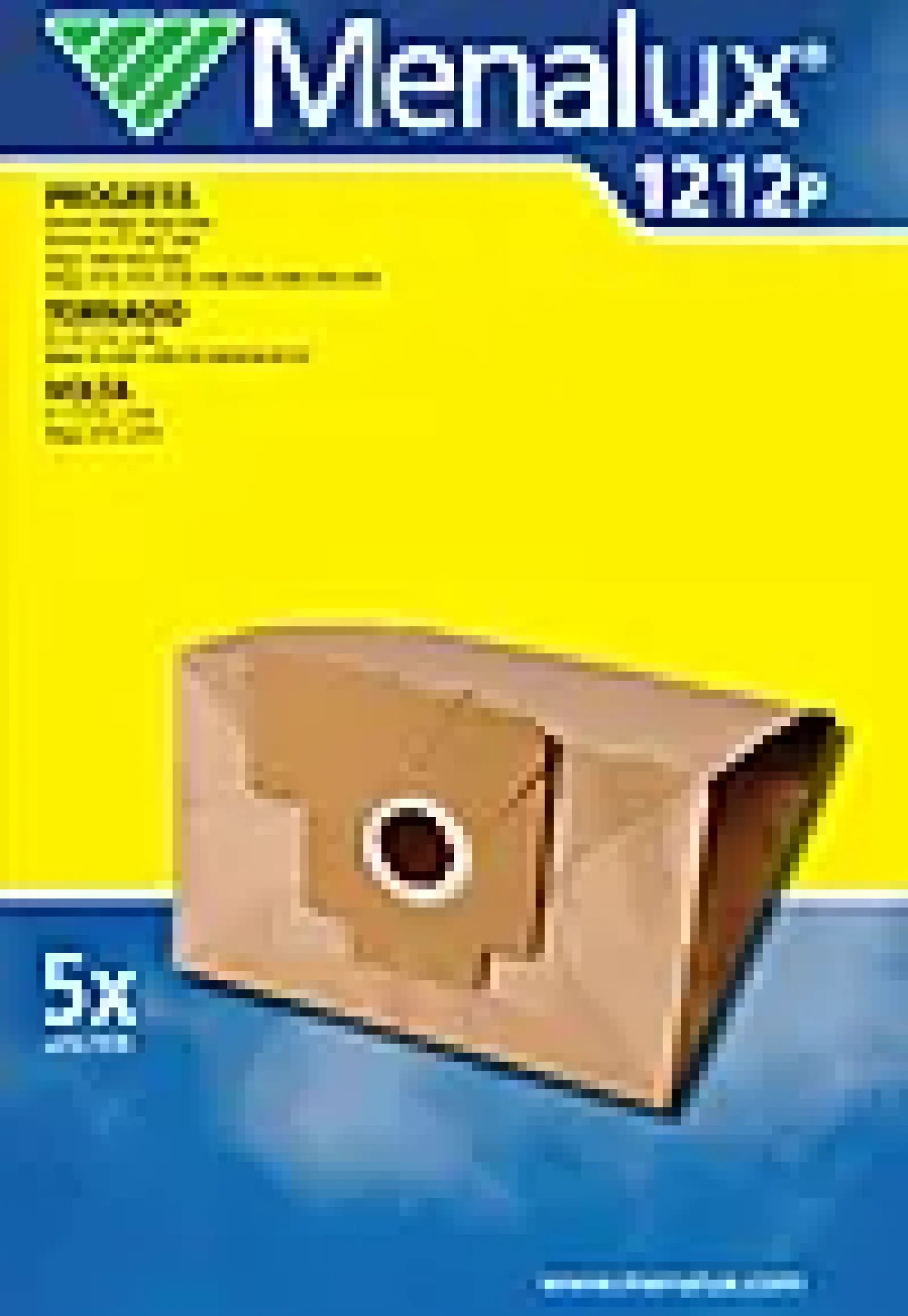 STØVSUGERPOSE 1212P 5STK