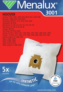 STØVSUGERPOSER 3001 DURAFLOW A5