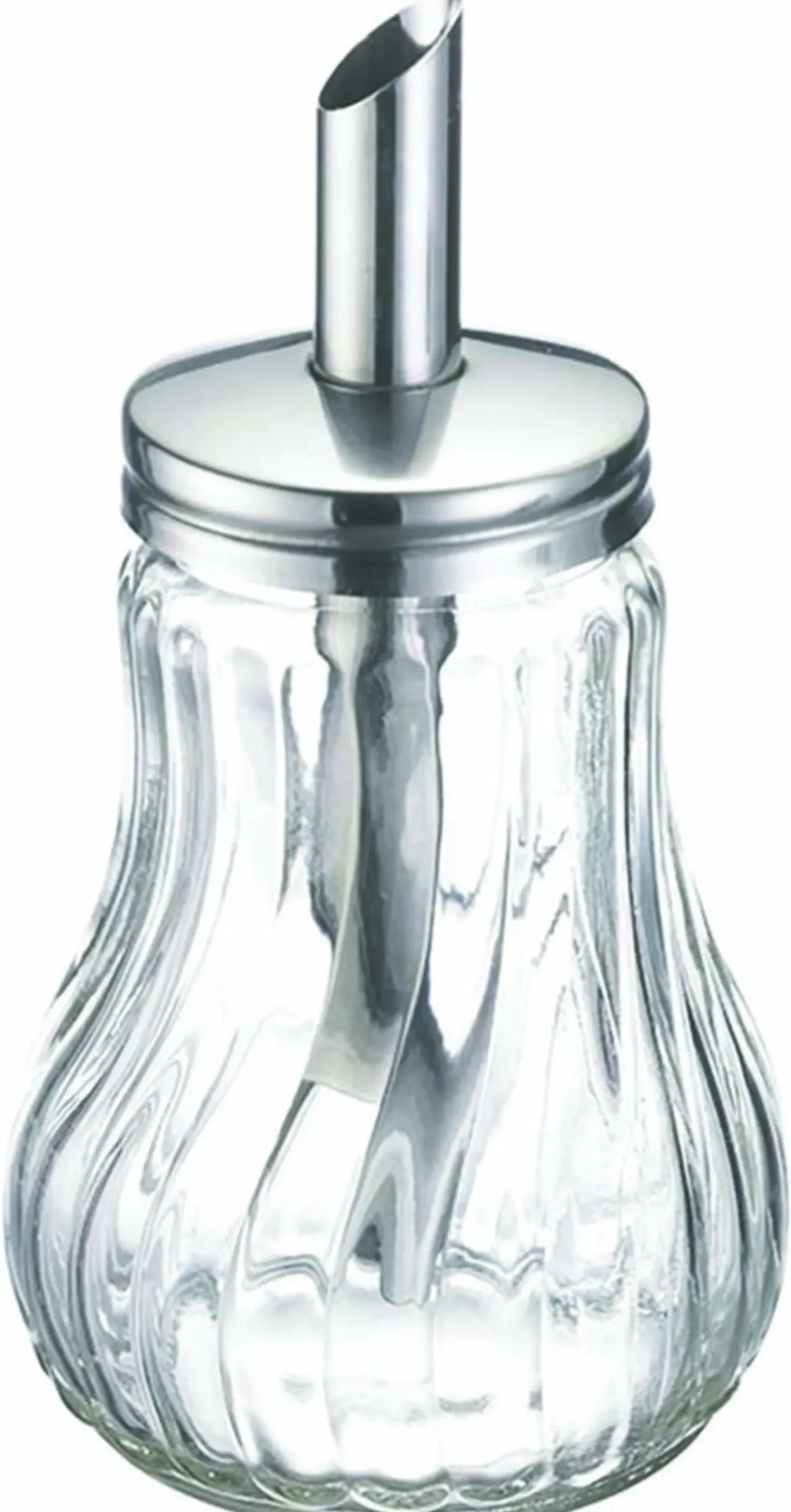 Sukkerdoserer glass