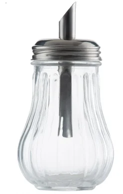 SUKKERSTRØER GLASS/STÅL 215ML