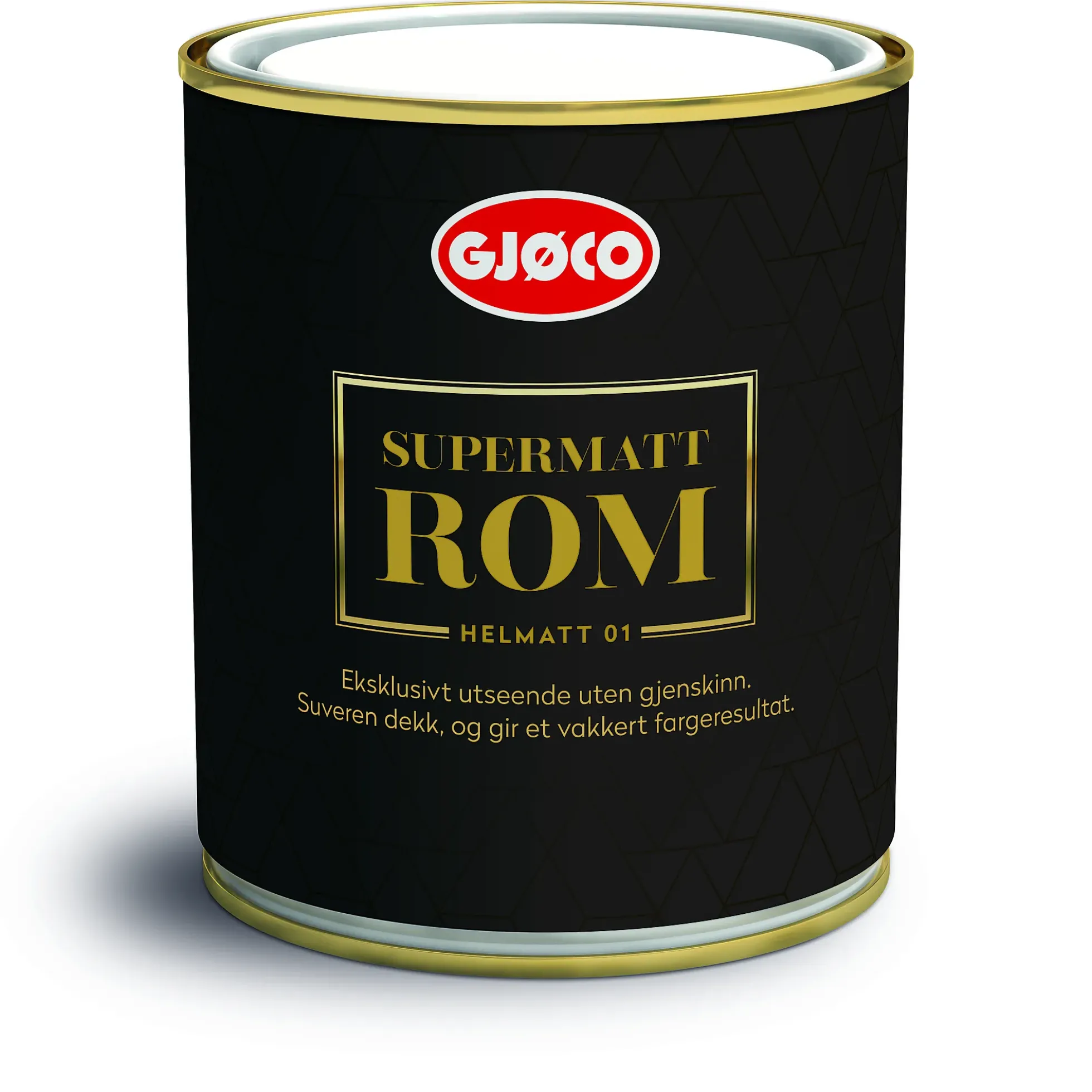 Supermatt rom 01 hvit base 0,68l