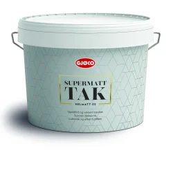 Supermatt tak 02 hvit 9l