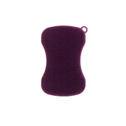 Svamp gjenbrukbar multifunksjonell lilla 13x8cm