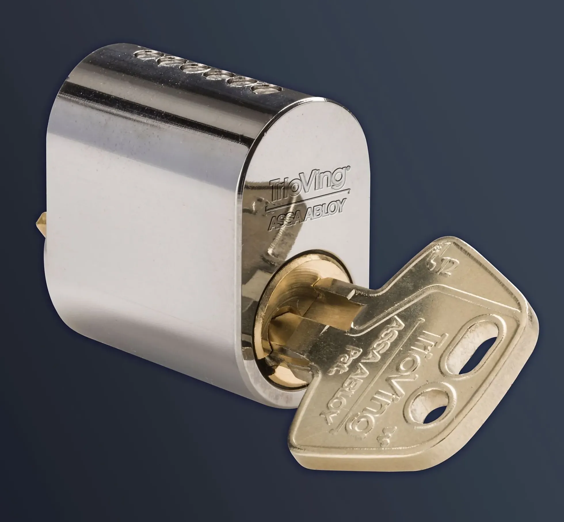 Sylinder 1237 forkrommet