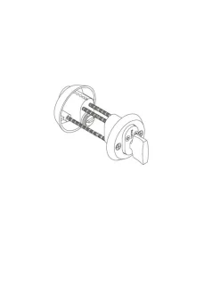 Sylinder 1245 multi DT forkrommet