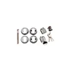 Sylinder 1225 multi dt messing matt