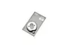 Sylinderskilt TV5968 forkrommet sv 9mm