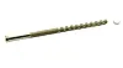 Sylinderskrue M5x100 m/dekkpropp krom