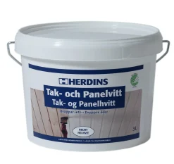 Tak & Panelhvit helhvit 3l
