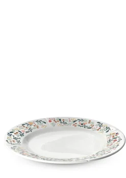 Tallerken Ø27cm Hvit m/dekor GC Cottage