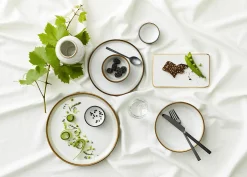 Tallerken Gastro grå/krem 21cm