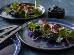 Tallerken Gastro mørkblå/sort ø27cm