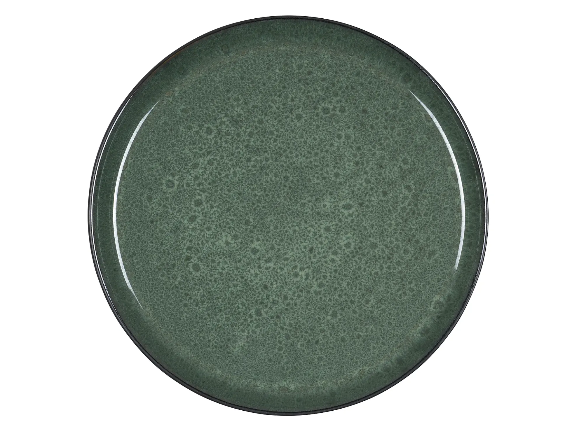 Tallerken Gastro sort/grønn 27cm