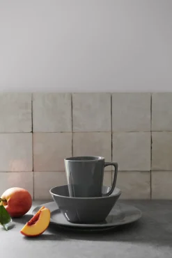TALLERKEN GRAND CRU Ø23CM ASH GRÅ
