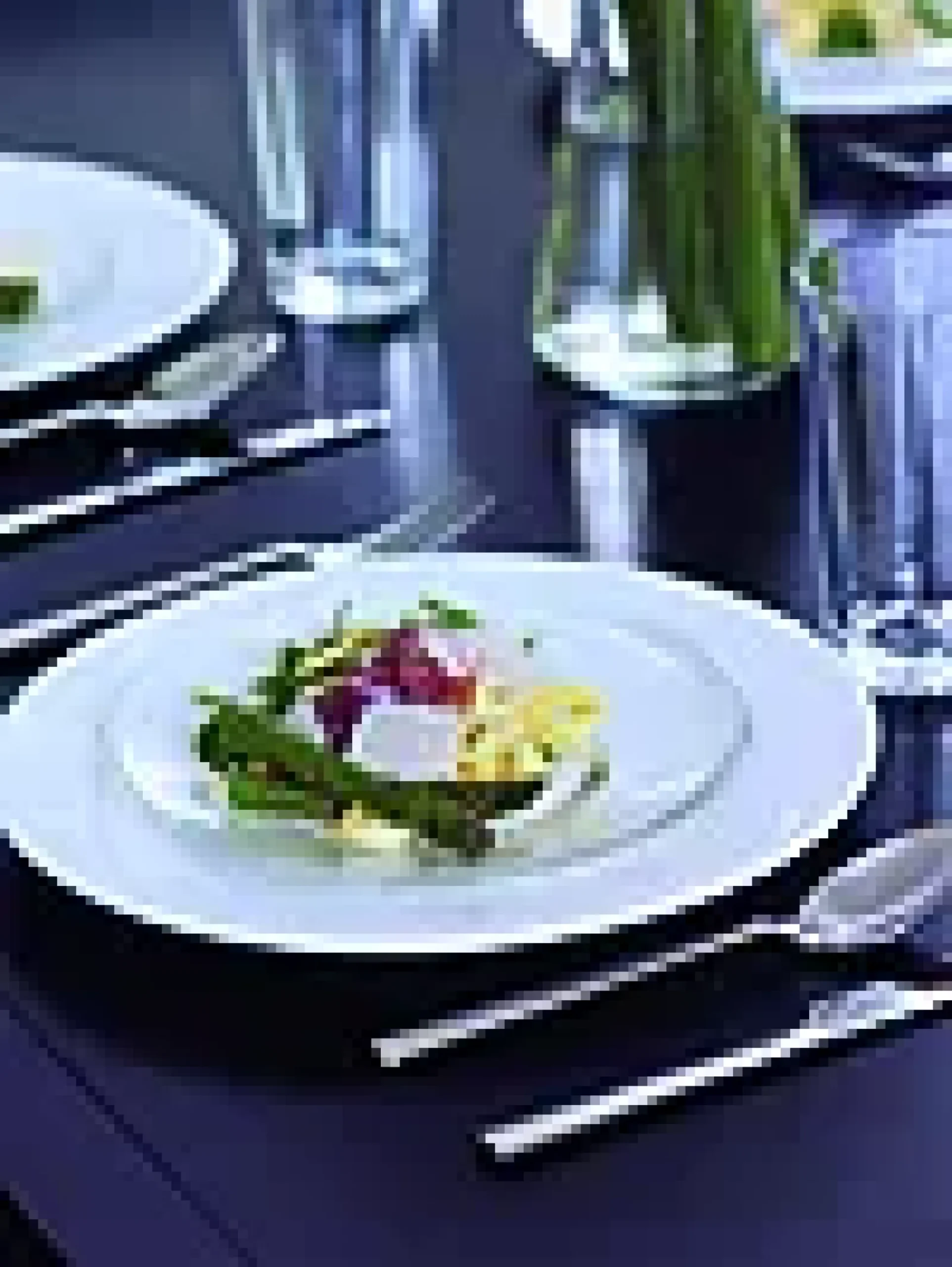 Tallerken Grand Cru i gaveeske 27cm 4stk