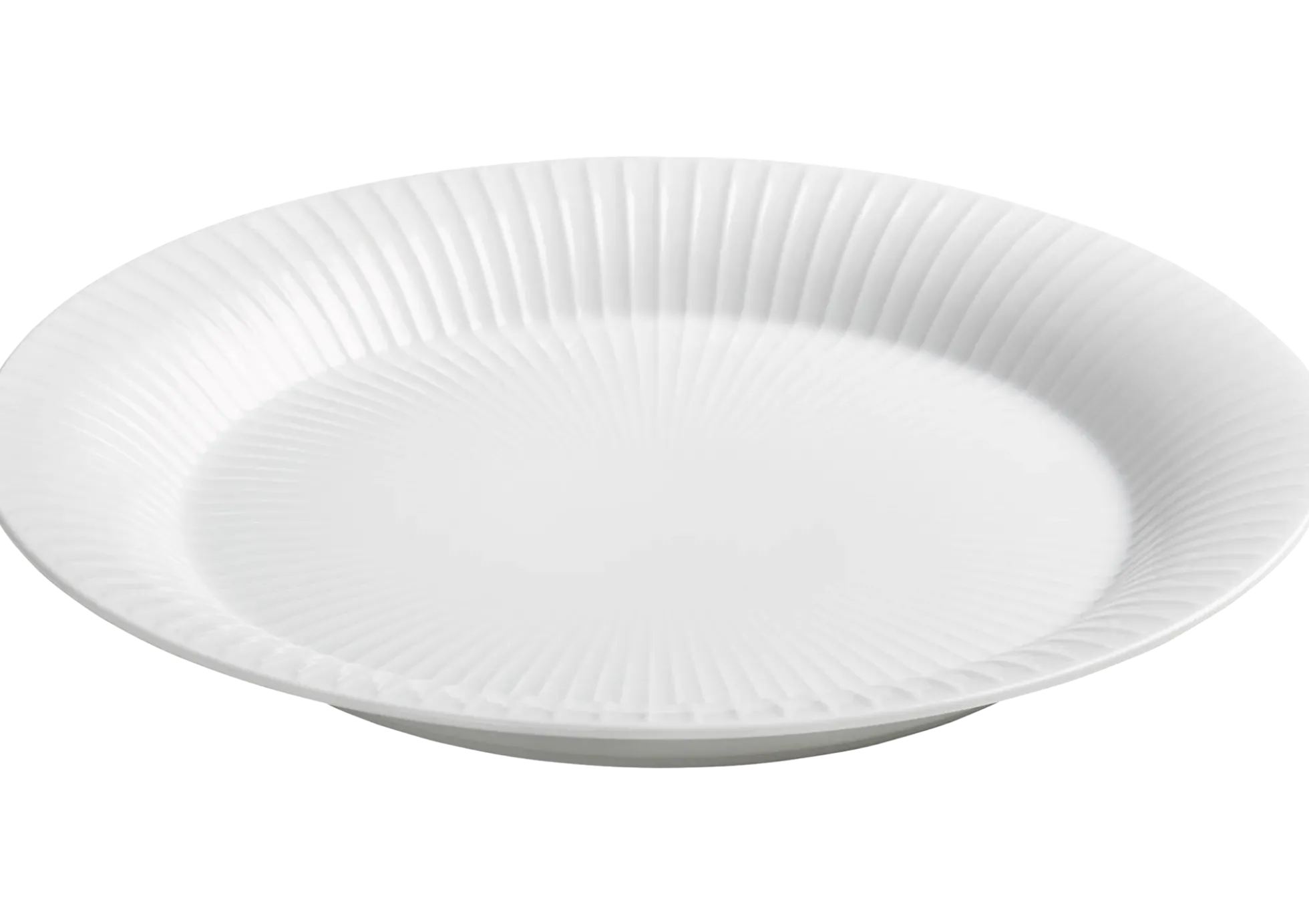 Tallerken Hammershøi hvit porselen 27cm