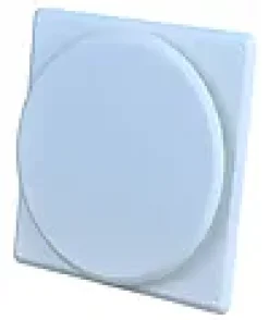 Tallerkenventil 6x6 2044 hvit