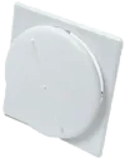 Tallerkenventil 6x6 2044 hvit