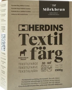 TEKSTILFARGE 717 MØRKEBRUN 100ML