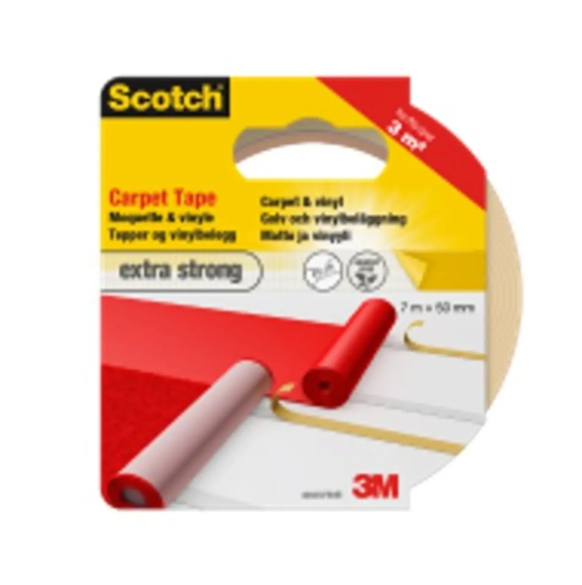 Teppetape strong 50mmx7m