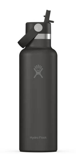 Termoflaske med fliptut Black 621ml