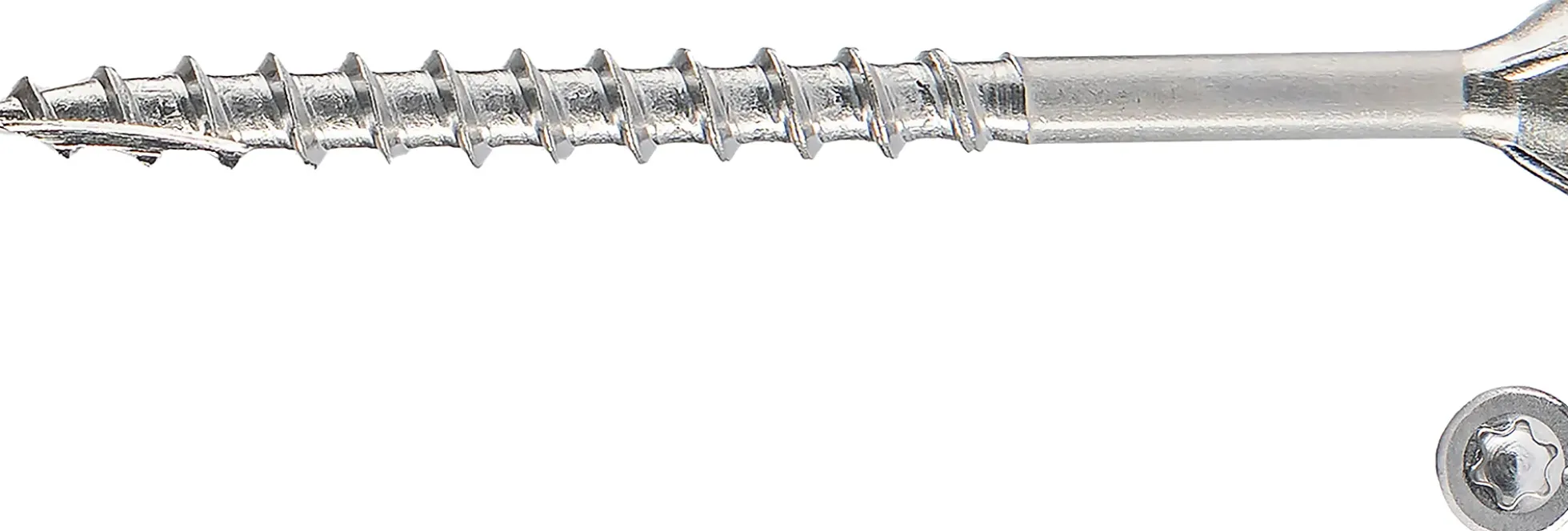 Terrasseskrue 4,2x56mm A4 Syrefast 250 Stk