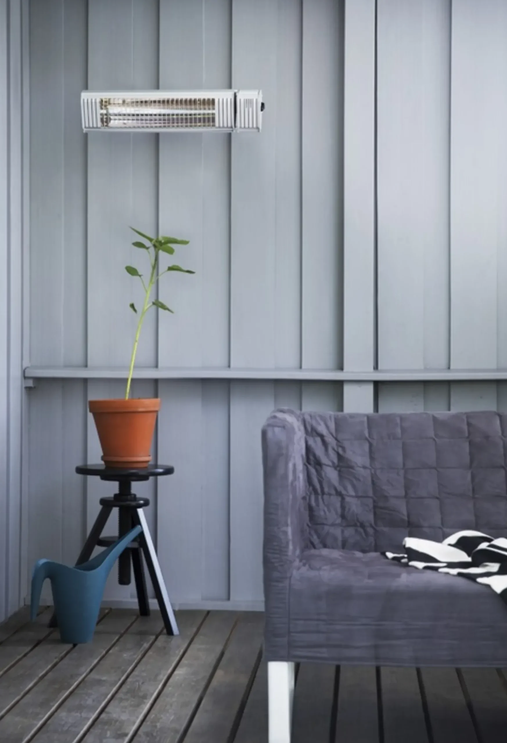 TERRASSEVARMER INFRARØD 2000W MED APP