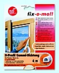 Tetningslist D 6m/9/6mm brun