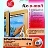 Tetningslist D 6m/9/6mm hvit
