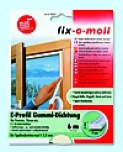 Tetningslist E 6m/9/4mm brun