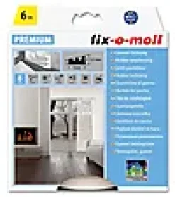 Tetningslist E 6m/9/4mm hvit
