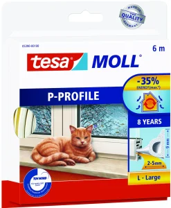 Tetningslist P 5390 6m hvit