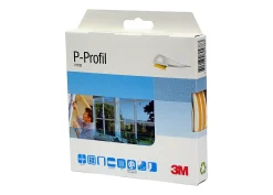 Tetningslist P-list hvit 6m