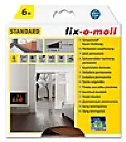 Tetningslist PVC 6m/9/4mm brun