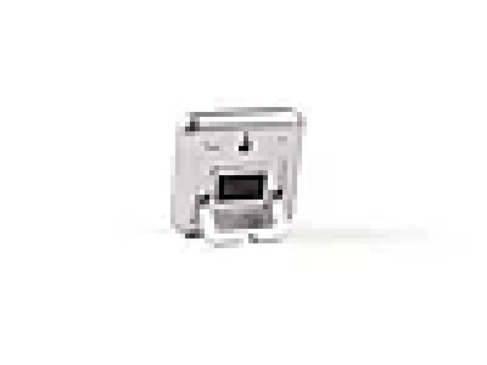 Timer med magnet sort