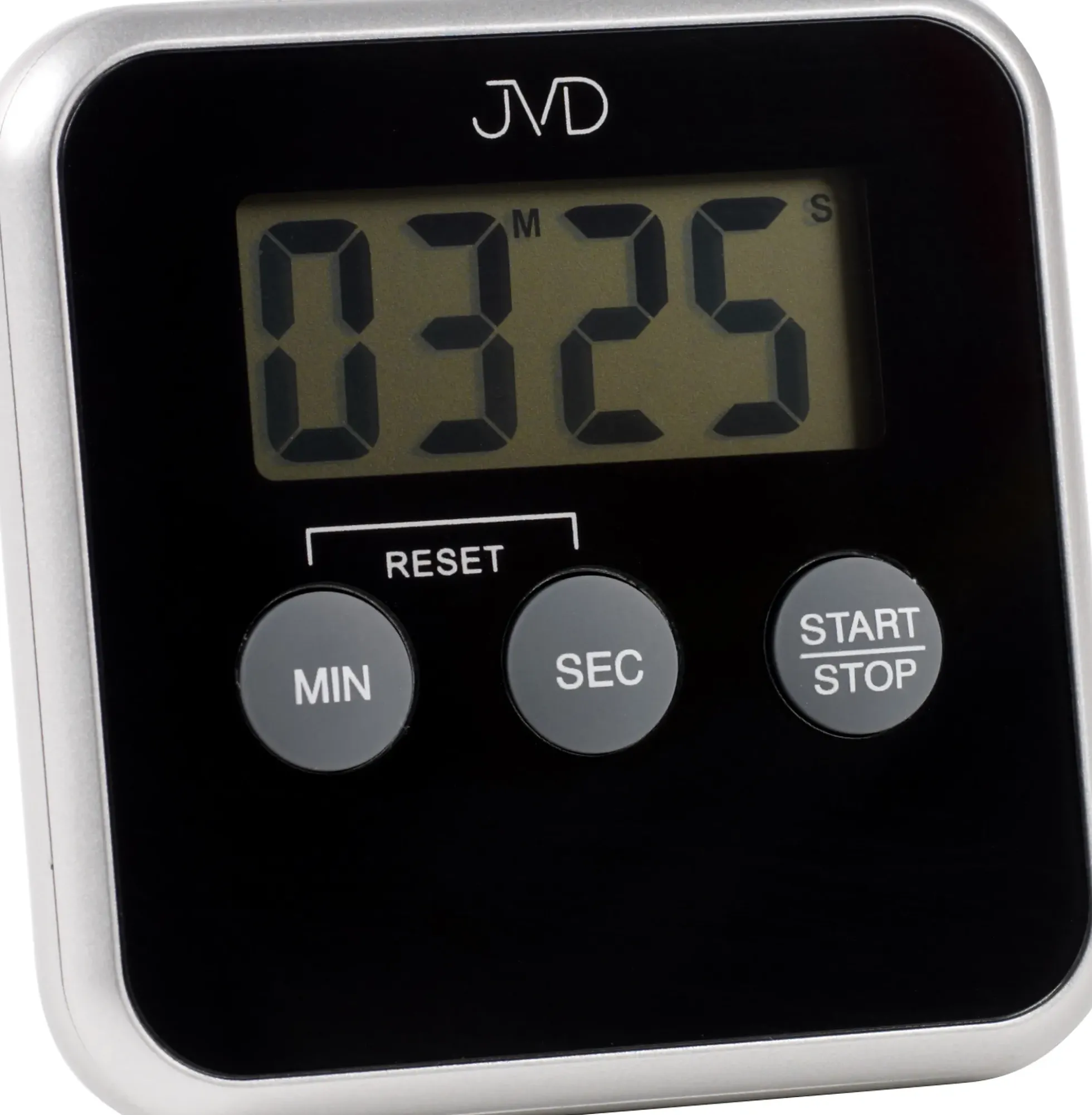 Timer med magnet sort